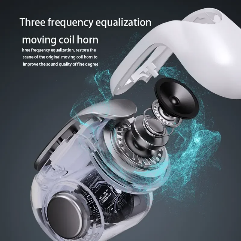 Wireless Headset with Mic Earbuds