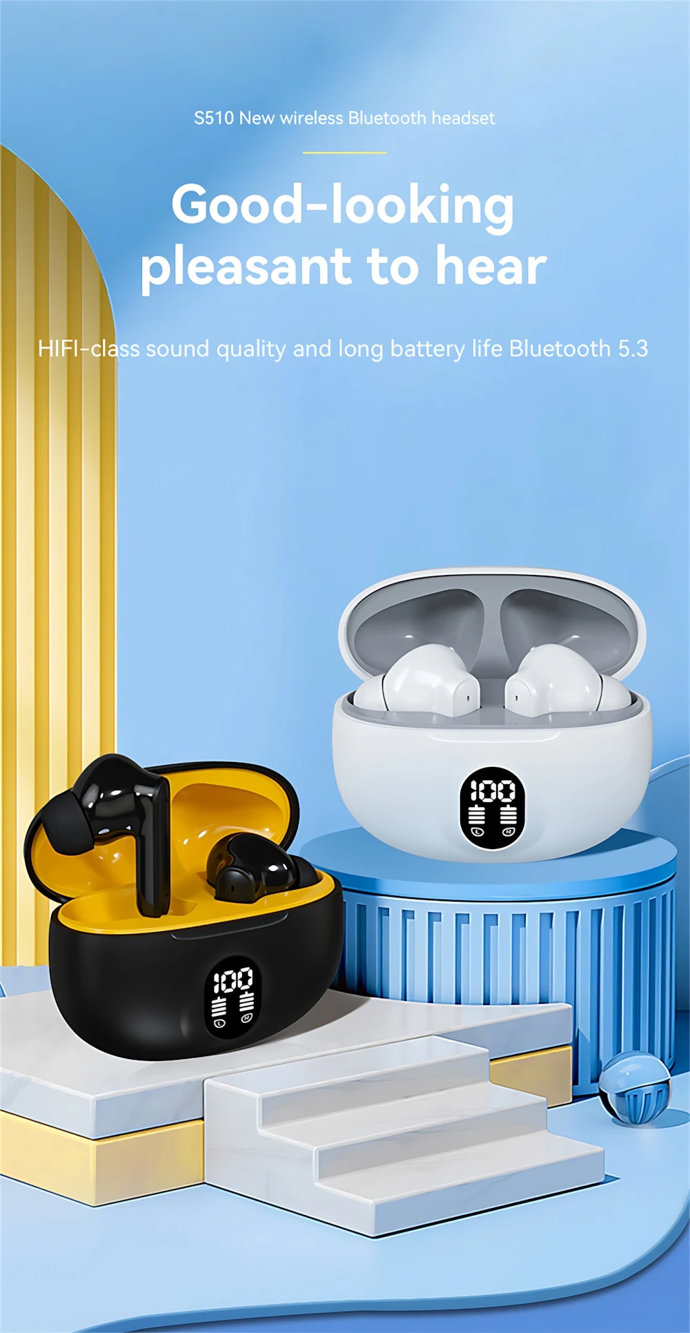 Original Bluetooth Earphone Excellent HIFI