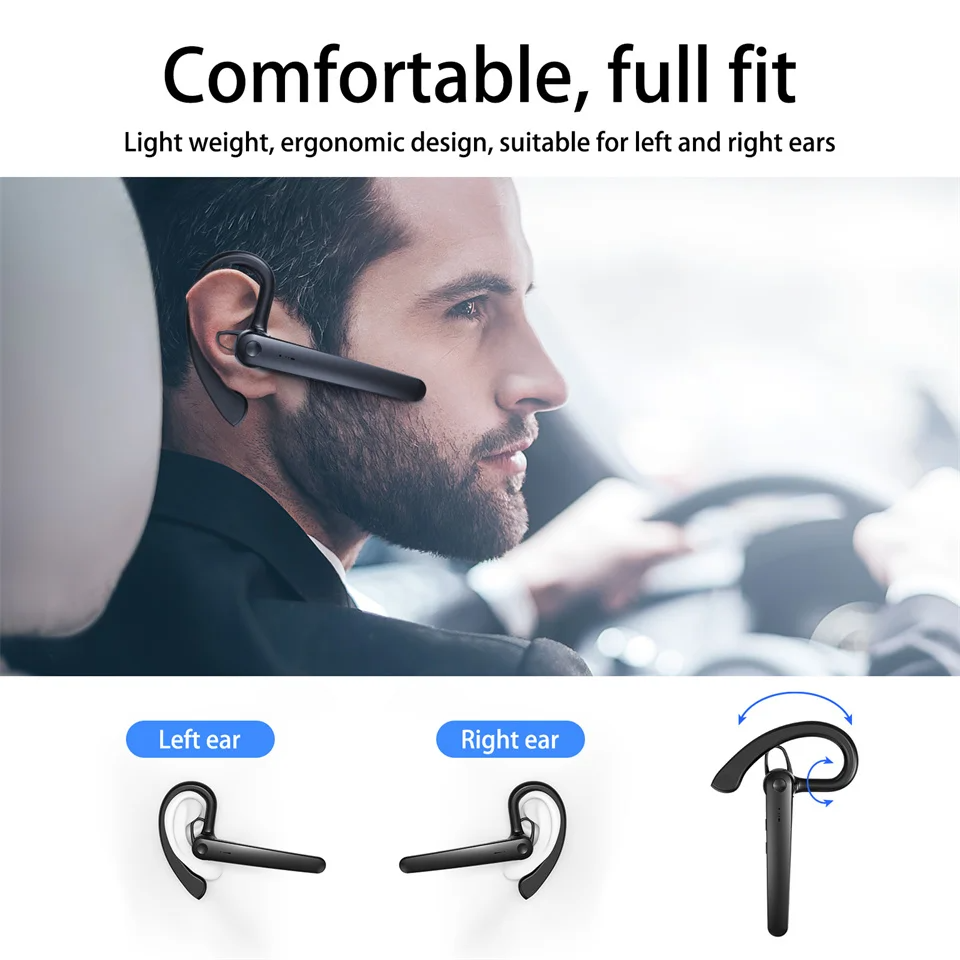 Wireless Bluetooth Headphones With Microphon