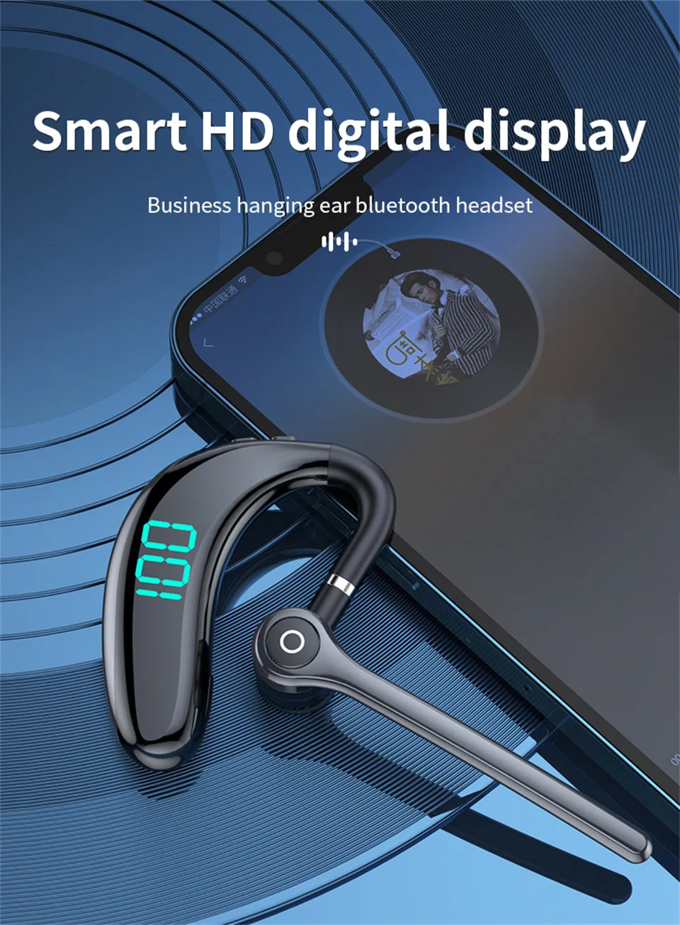 Wireless Bluetooth Headphones With Microphone