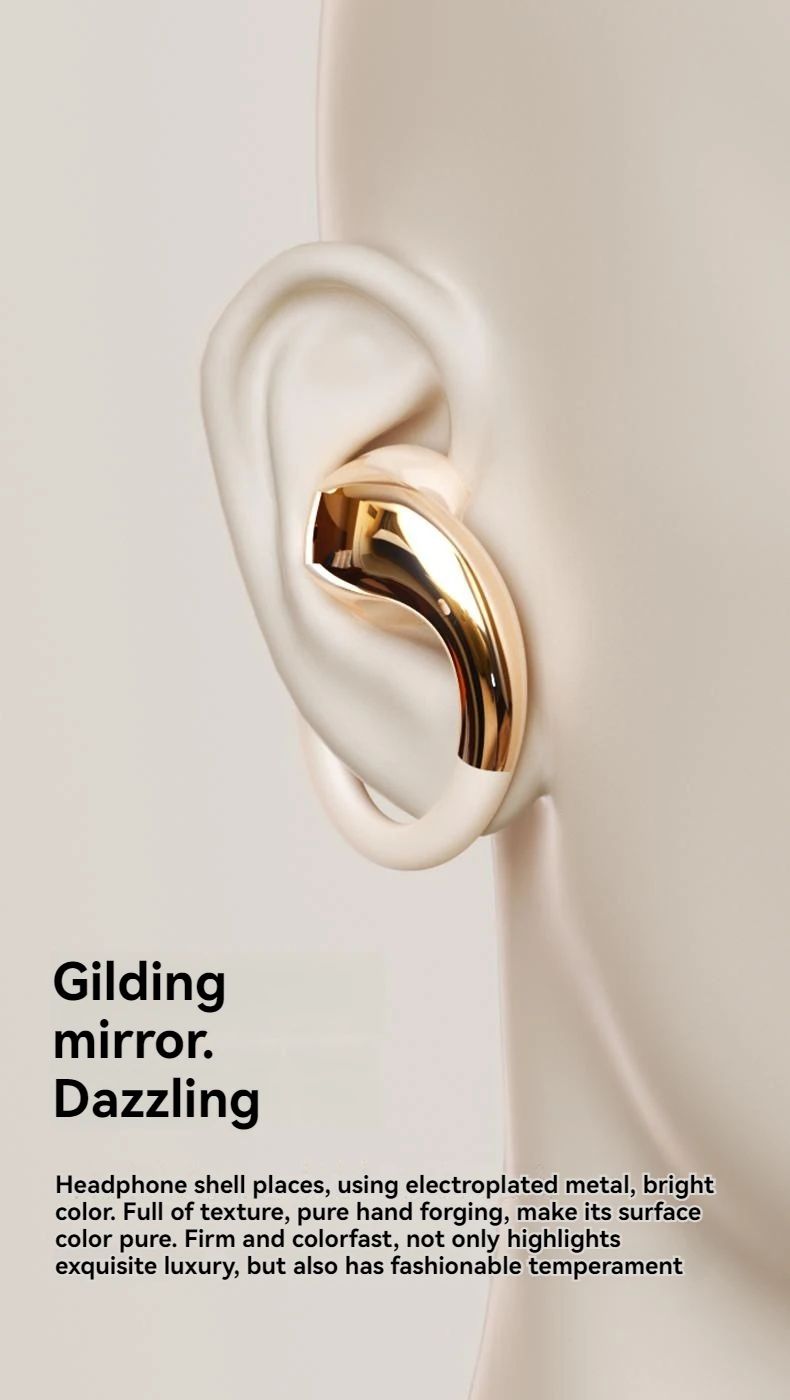 Open-Ear Bluetooth Earrings - Women's Ear-Hook