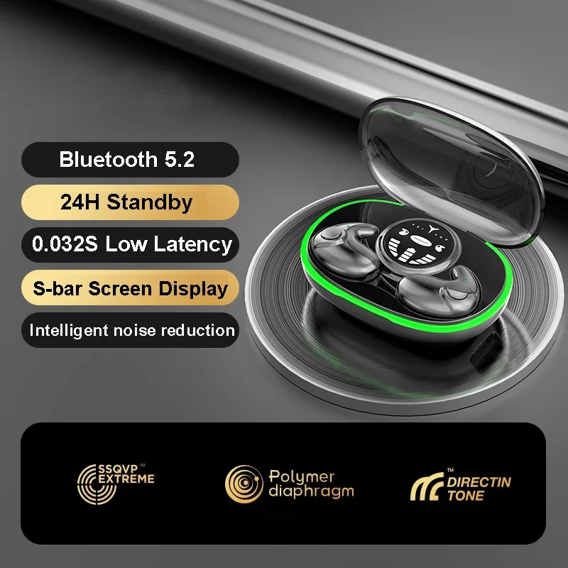 Invisible Sleep Earphones Bluetooth 5.3