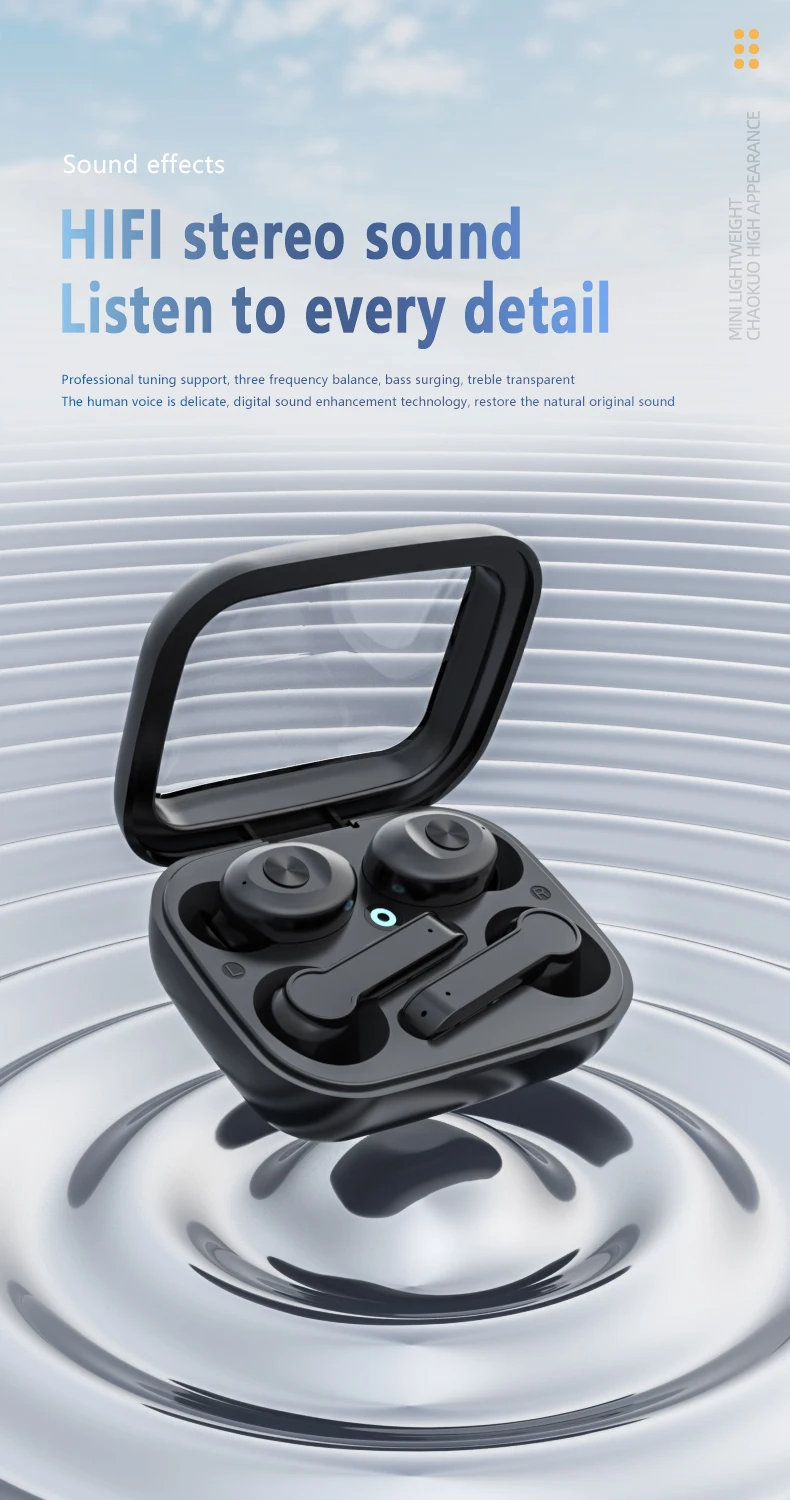 TWS Earphones Dual Earbuds Long Battery Life