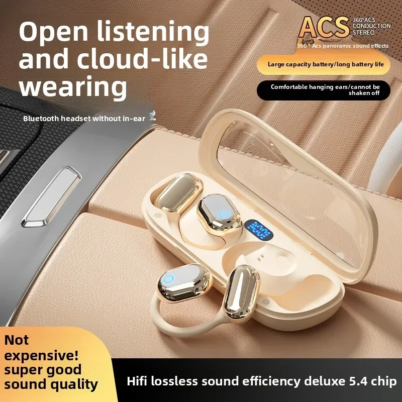 Waterproof ear-mounted Bluetooth headset