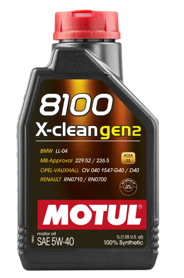 MOTUL 8100 X-CLEAN GEN2 5W-40 / 1литар