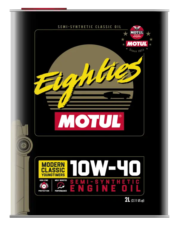 MOTUL CLASSIC EIGHTIES 10W-40 / 2Литра Лименка