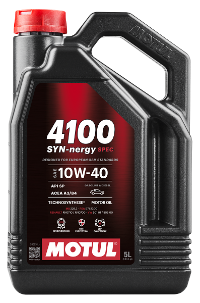 MOTUL 4100 SYN-NERGY SPEC 10W-40 / 4Литра