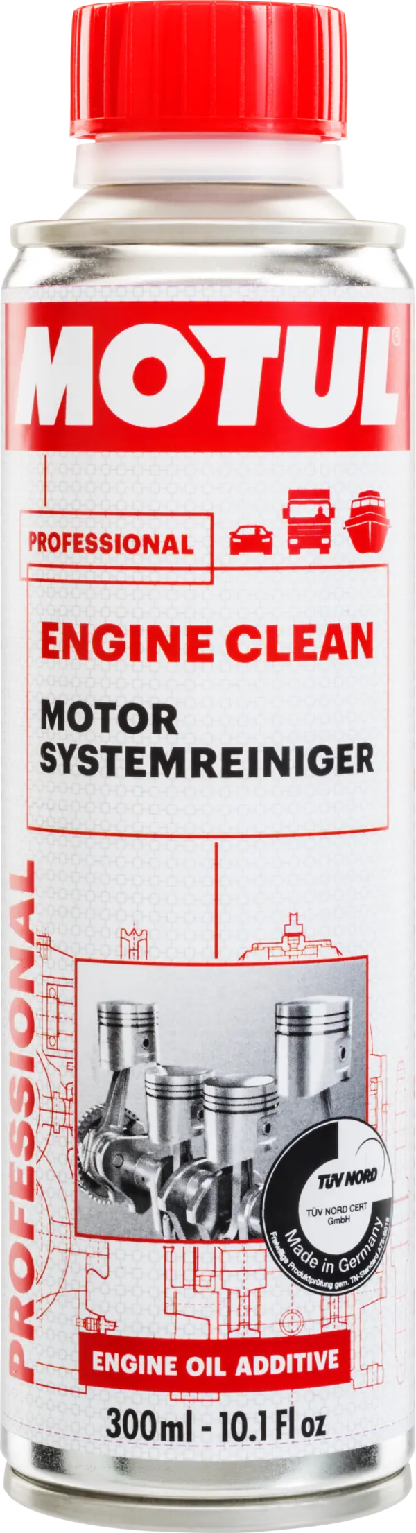 MOTUL ENGINE FLUSH / Адитив Професионал Серија TUV-GERMANY Сертифициран