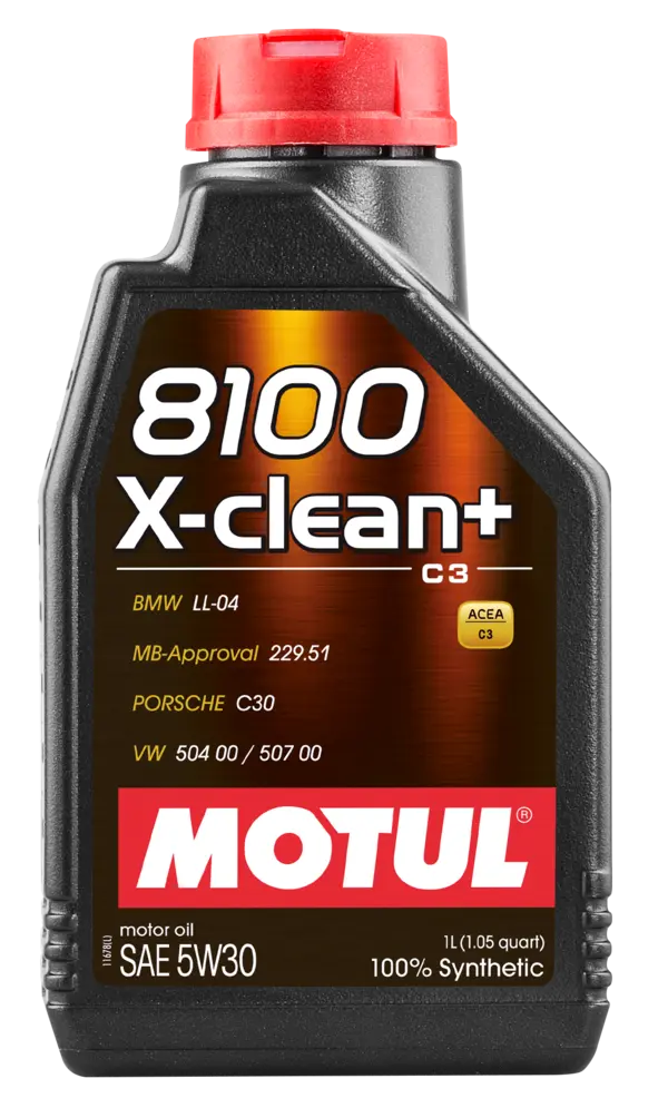 MOTUL 8100 X-CLEAN+ 5W-30 / 1 литар