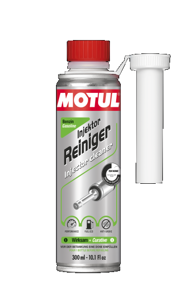 MOTUL Адитив за гориво кај бензиски возила прочистува дизни-инјектори / 0.3л
