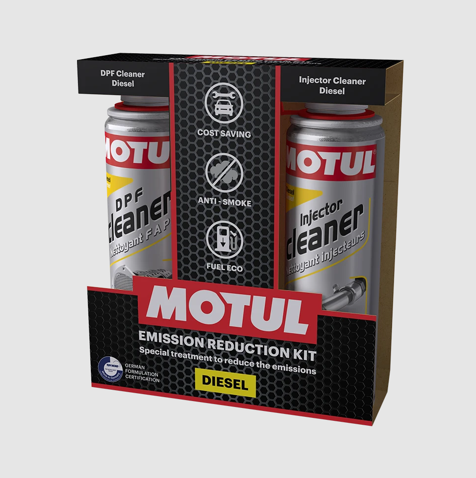 MOTUL Адитиви KIT за прочистување на ДПФ и Дизни во едно / Сет од Адитив за дизни и ДПФ ФИЛТЕР 