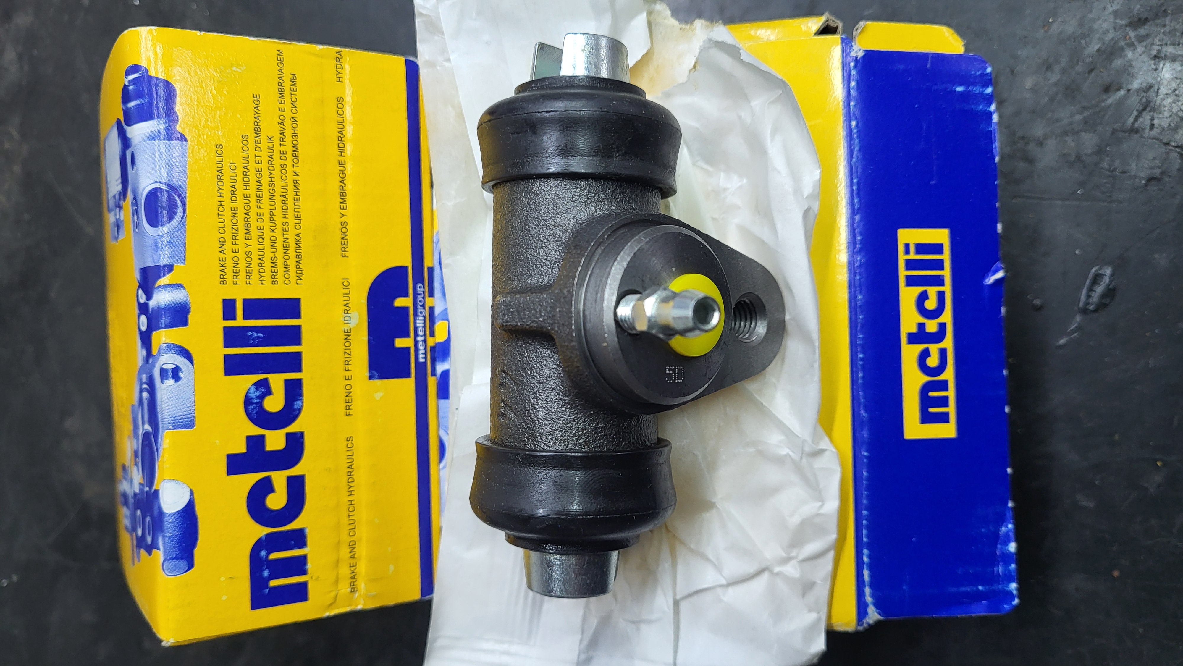 METELLI-Italy Цилиндарче за кочење/Клипче кочници сопирачки ЗАДНО VW БУБА Олдтајмер 1200 1300 