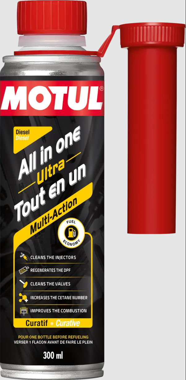 MOTUL Адитив за дизел ALL IN ONE ULTRA DIESEL со Повеќекратно Дејство / 0,3л