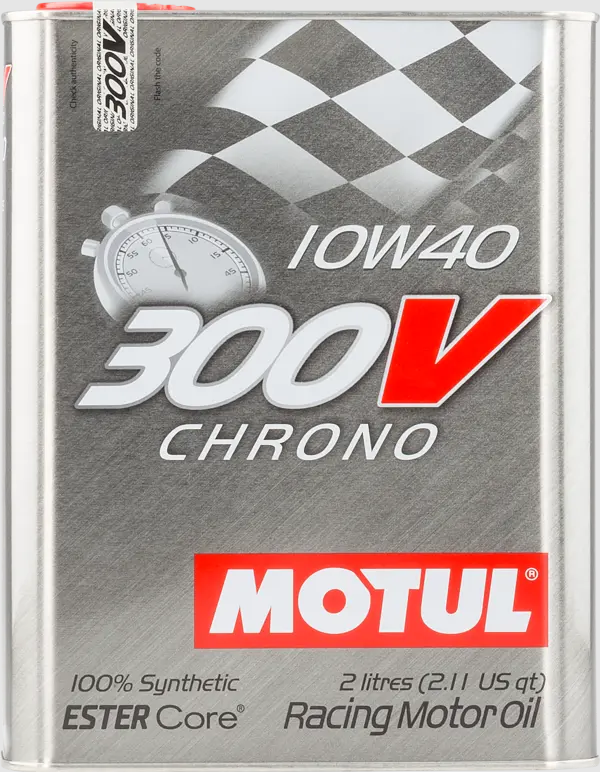 MOTUL 300V Chrono 10w-40 Масло со високи перформанси за Racing / спорт Возила 2Литра