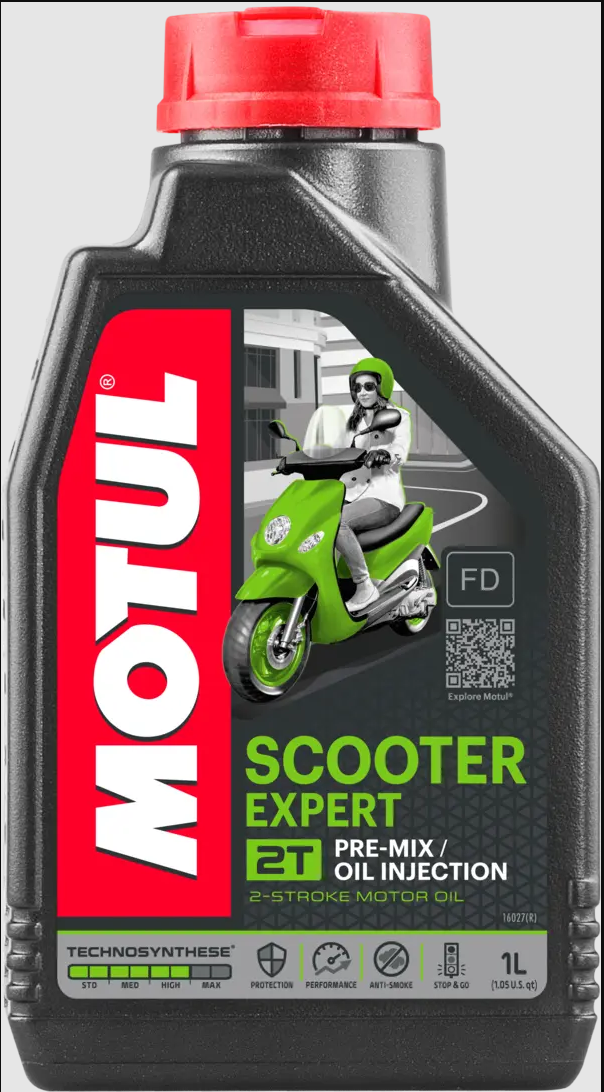 MOTUL Scooter Expert 2T масло за мотоцикли/скутери за двотактен мотор 1Литро 