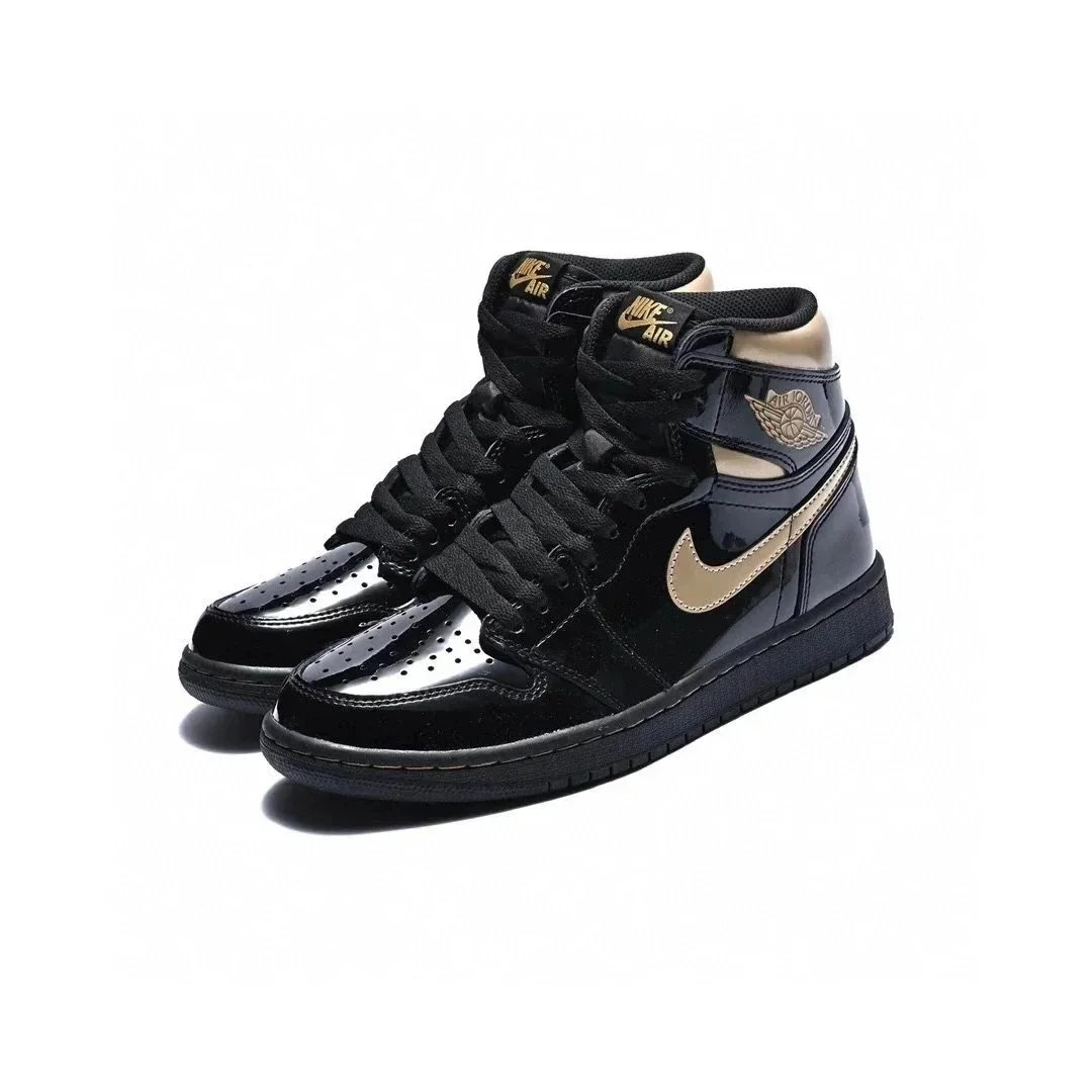 AJ1 Retro High Dark & Gold (Lucide)