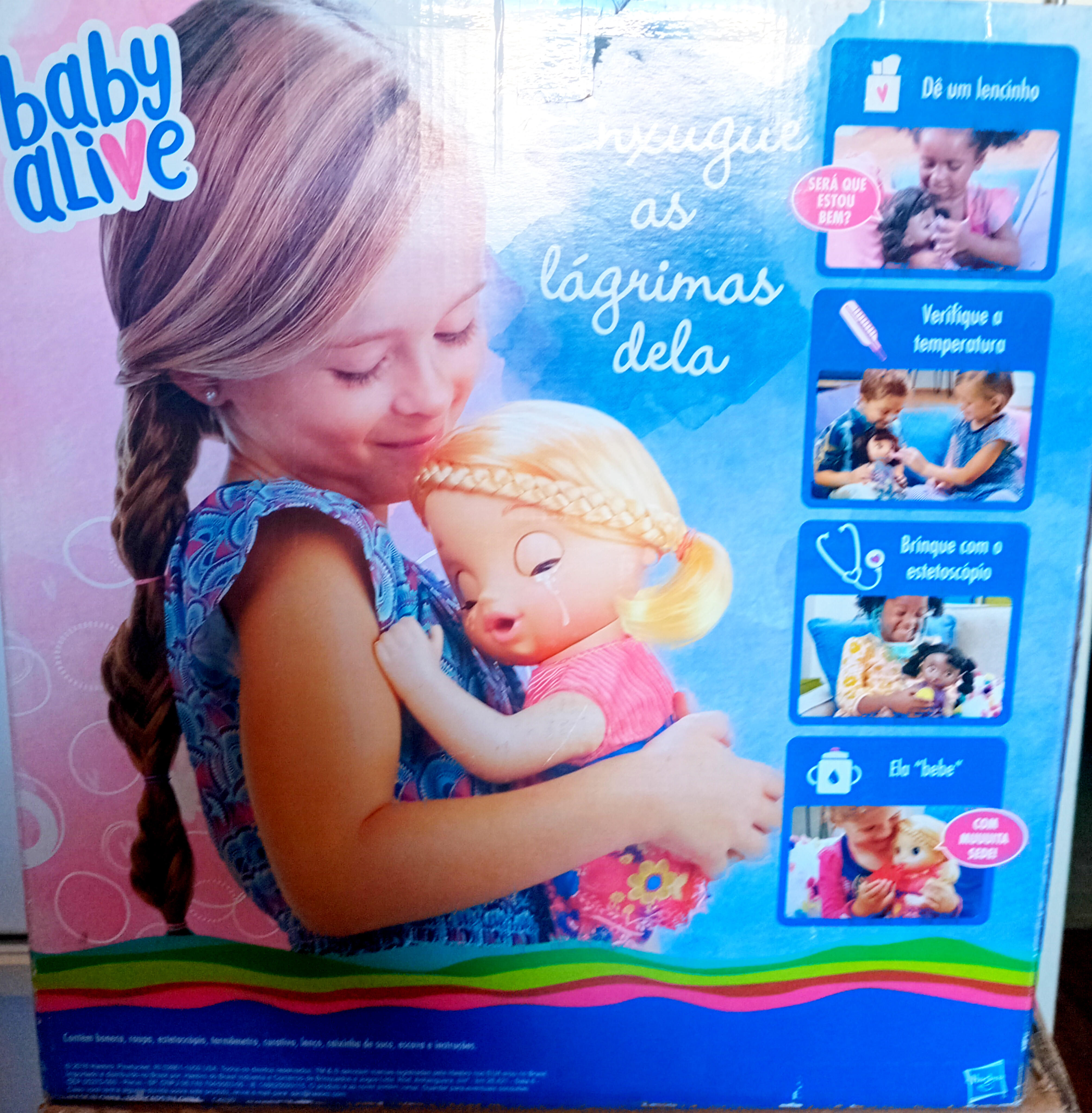 Boneca Baby Alive Bebê Doces Lágrimas