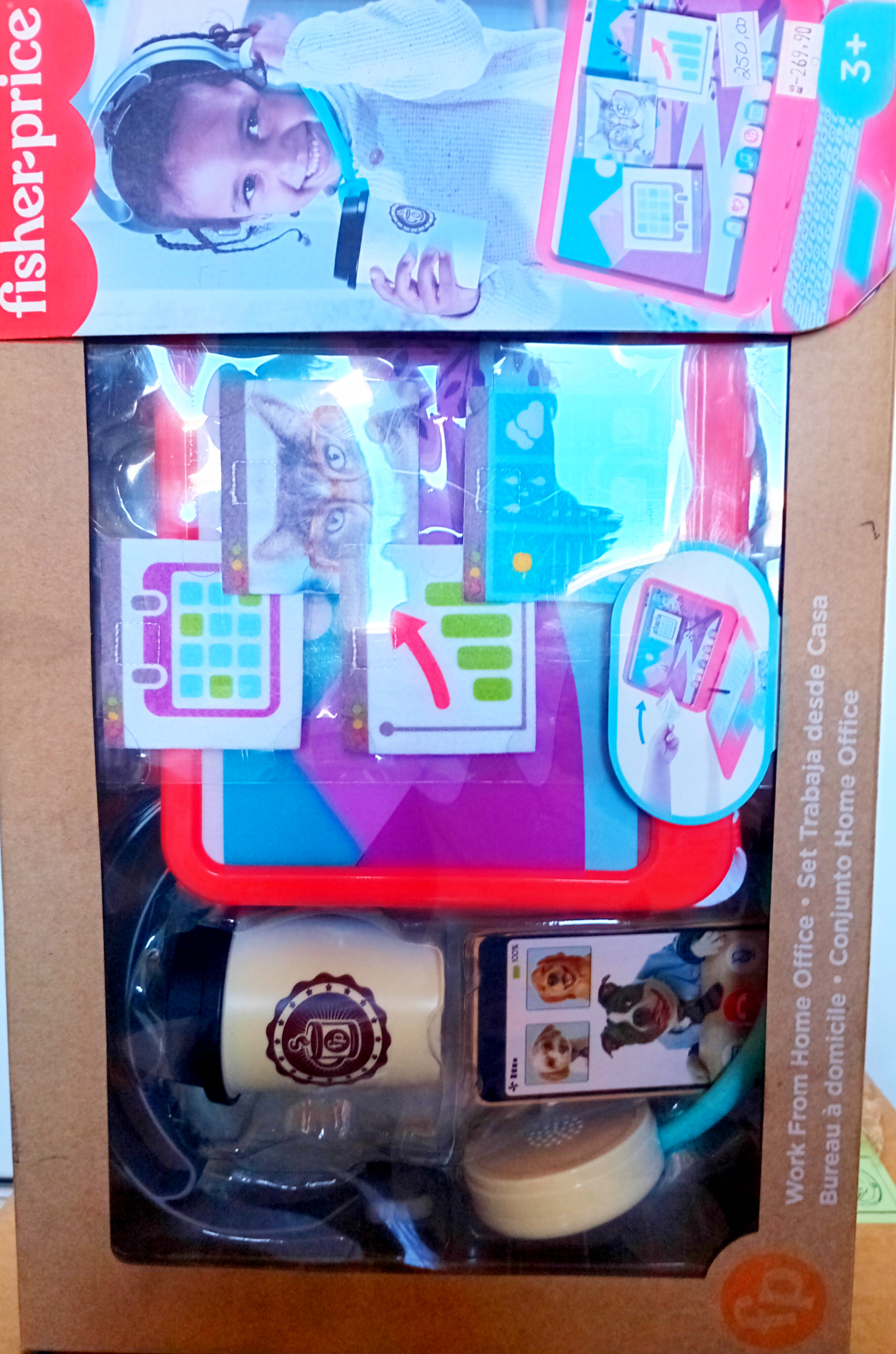 Kit de Escritório Infantil Fisher-Price