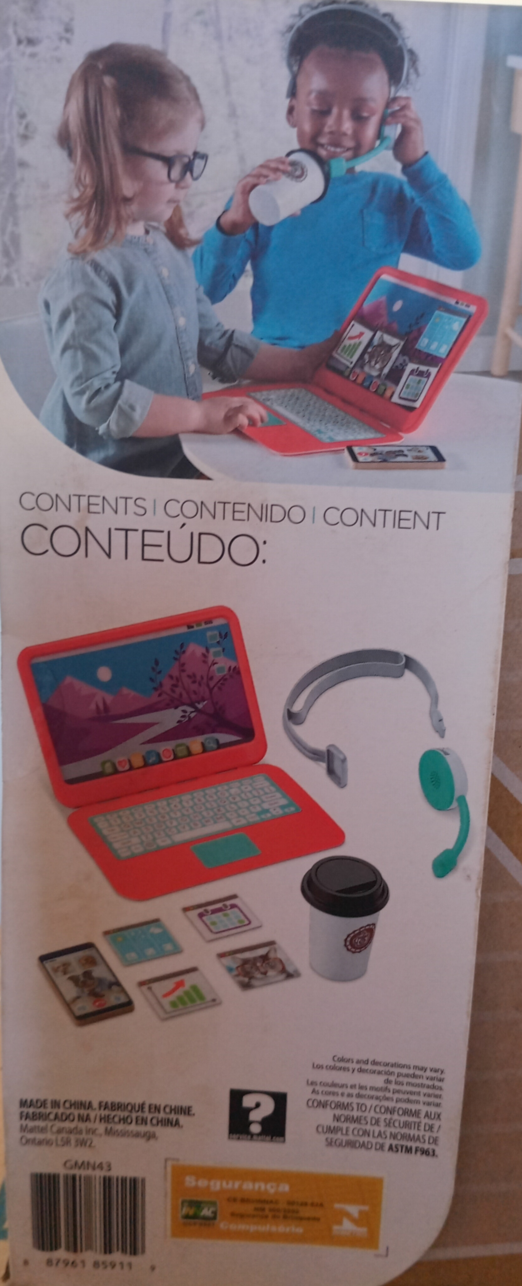 Kit de Escritório Infantil Fisher-Price