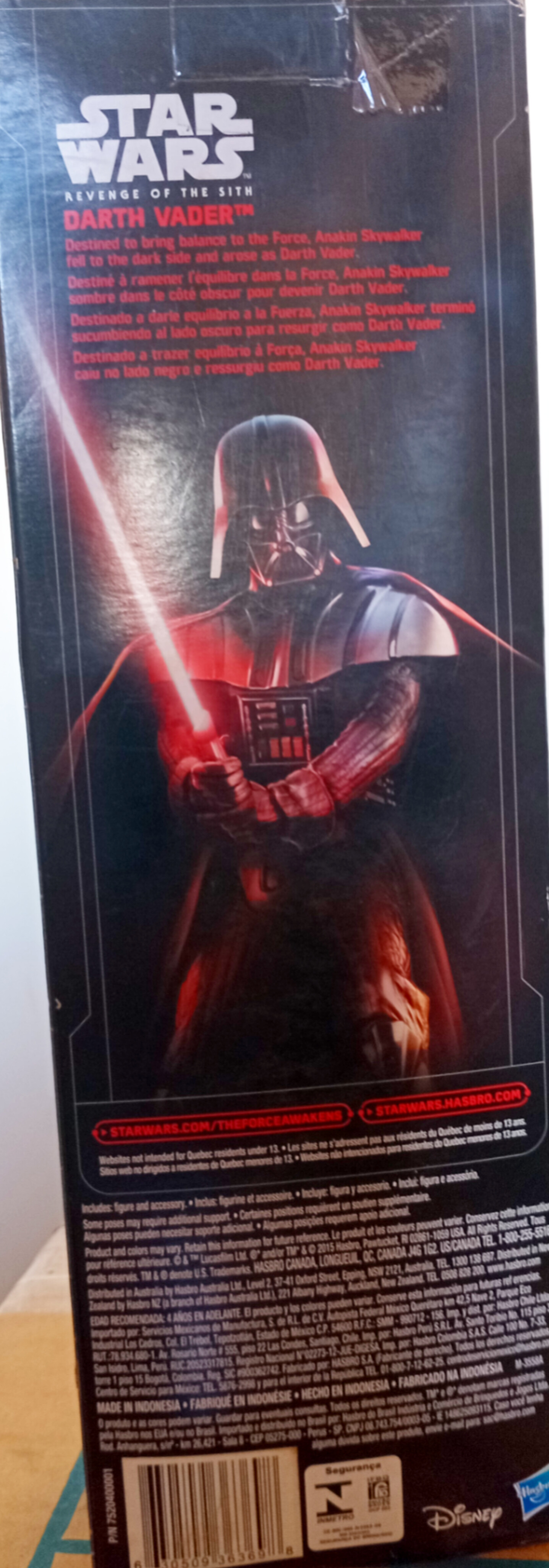 Boneco Darth Vader Star Wars