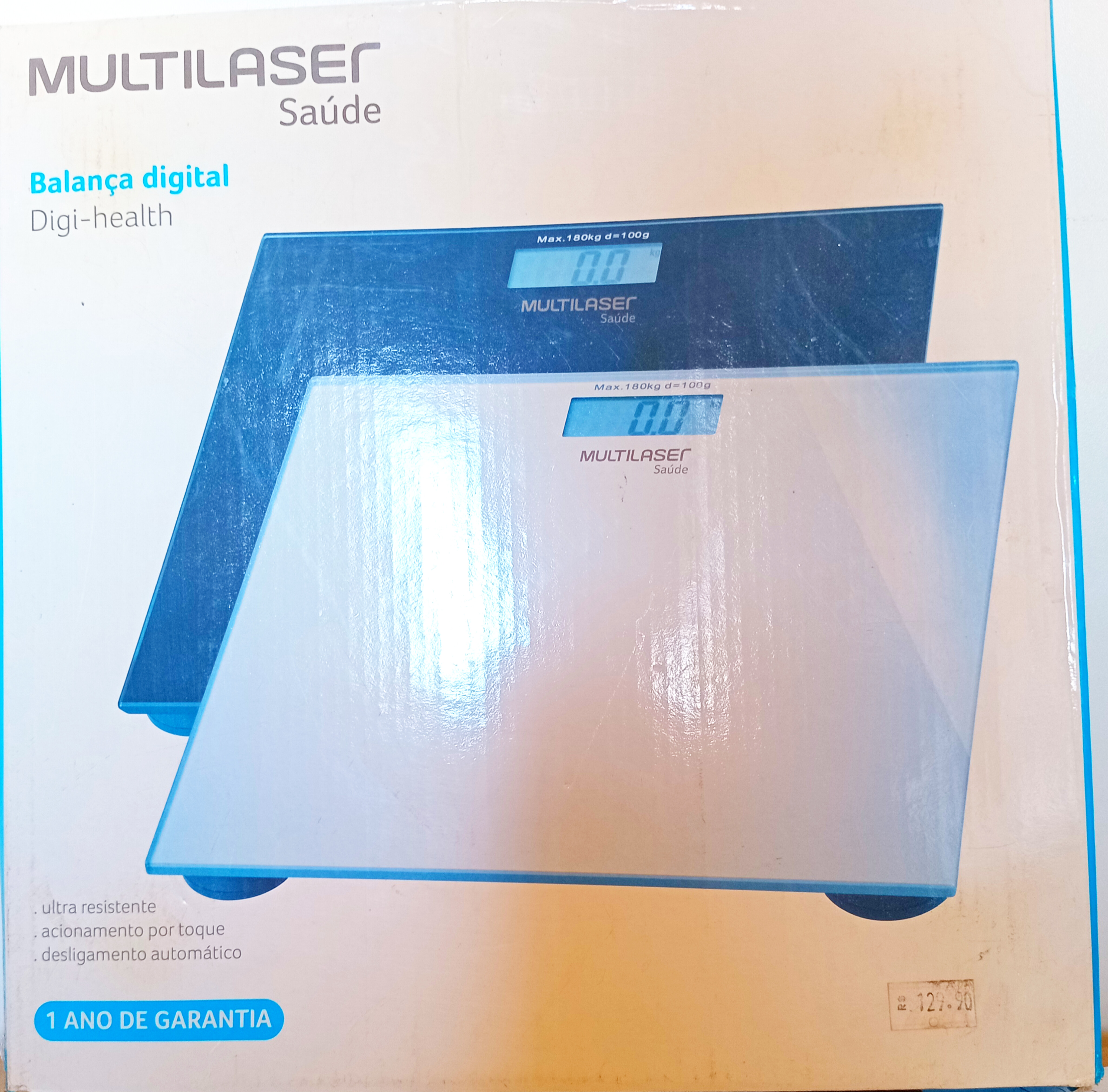 Balança Digital Multilaser Saúde