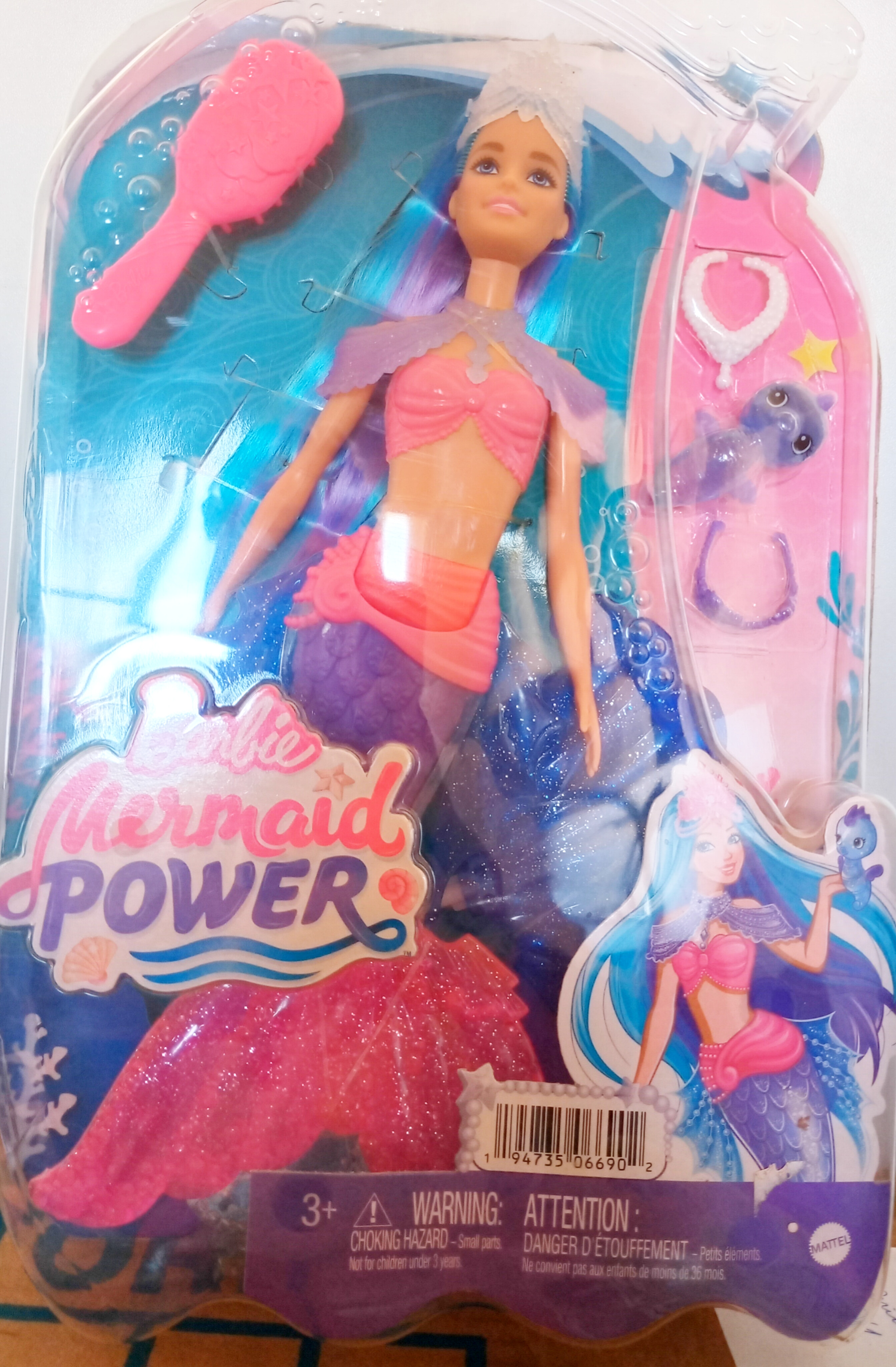Barbie Sereia Mermaid Power