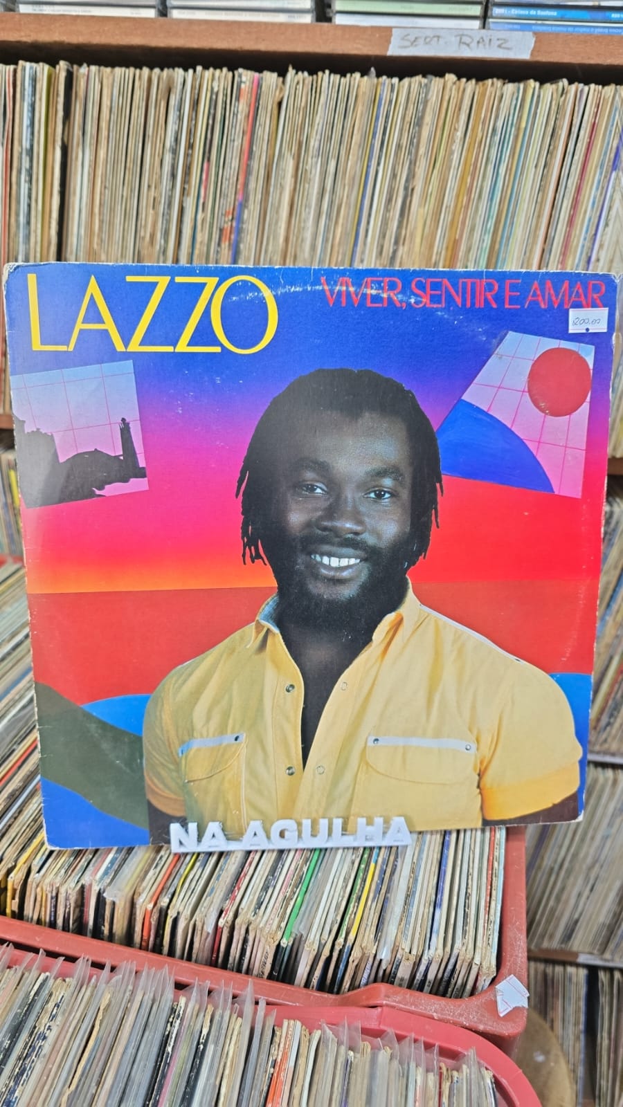 Disco de Vinil Lazzo - Viver, Sentir e Amar