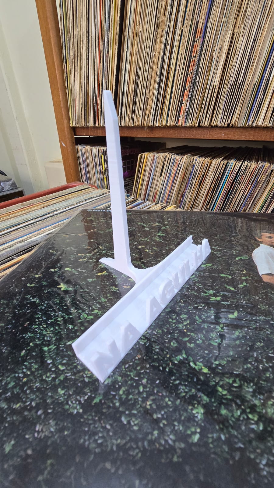 Suporte para Discos de Vinil