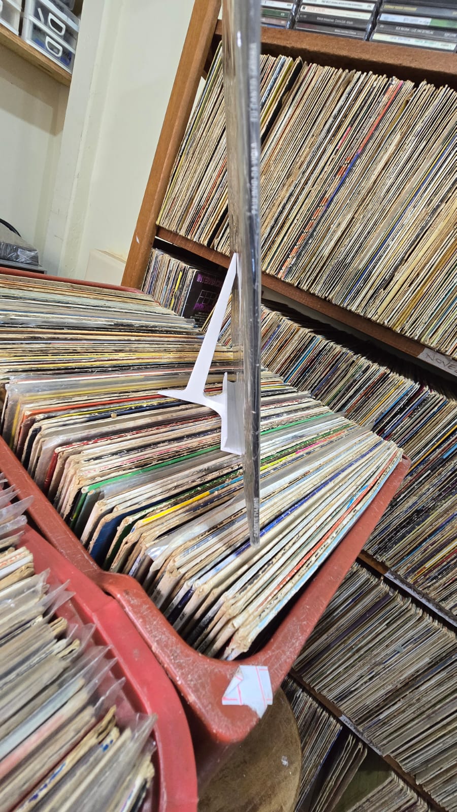 Suporte para Discos de Vinil