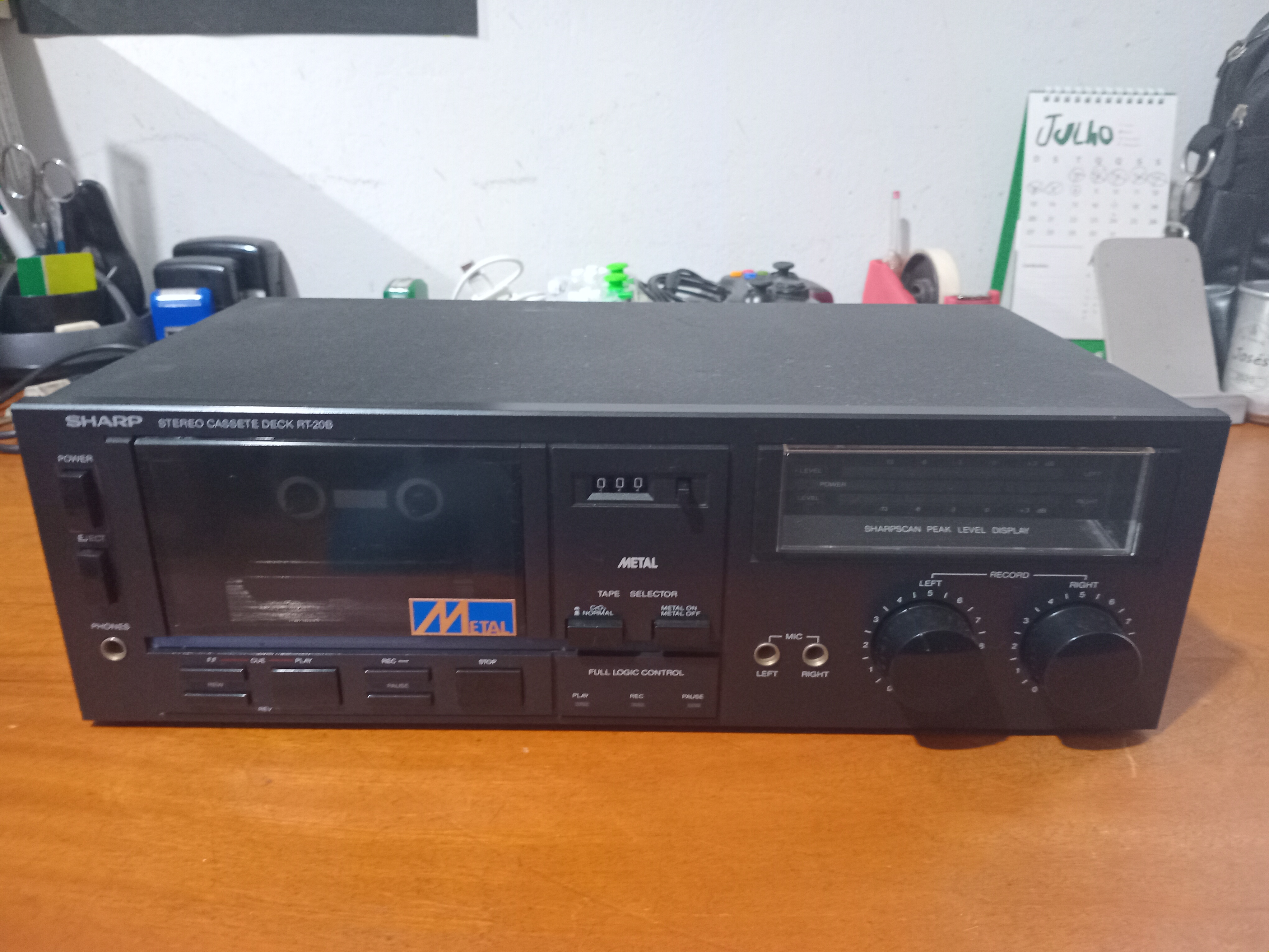 Toca-fitas Cassete Sharp