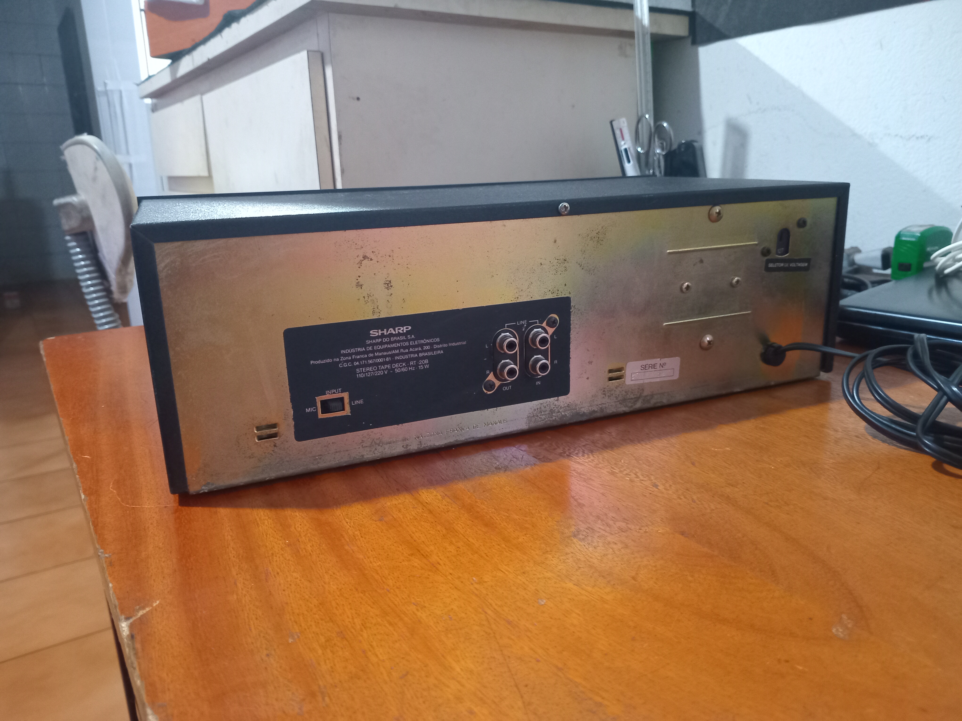 Toca-fitas Cassete Sharp