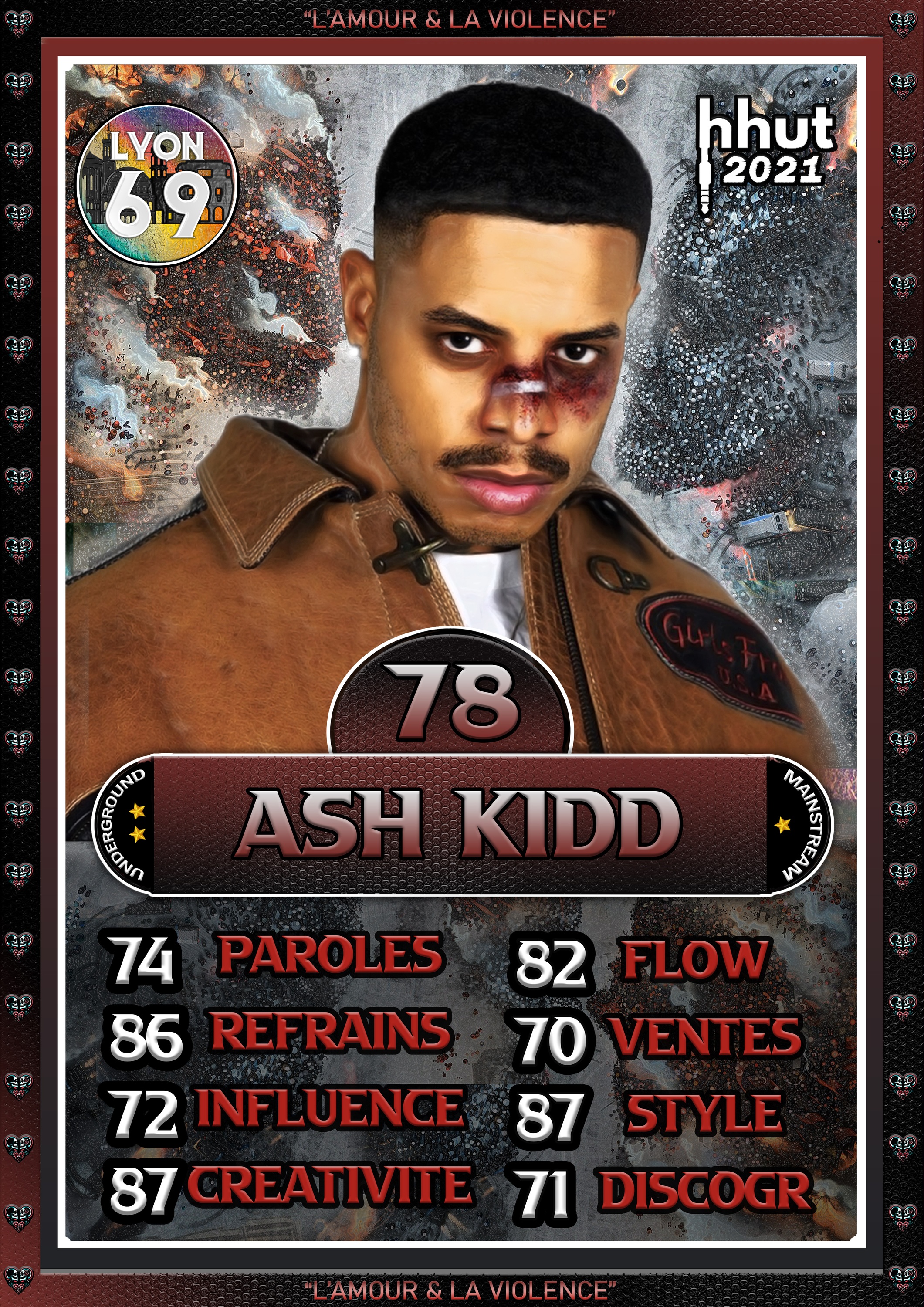 Ash Kidd - L'amour et la violence