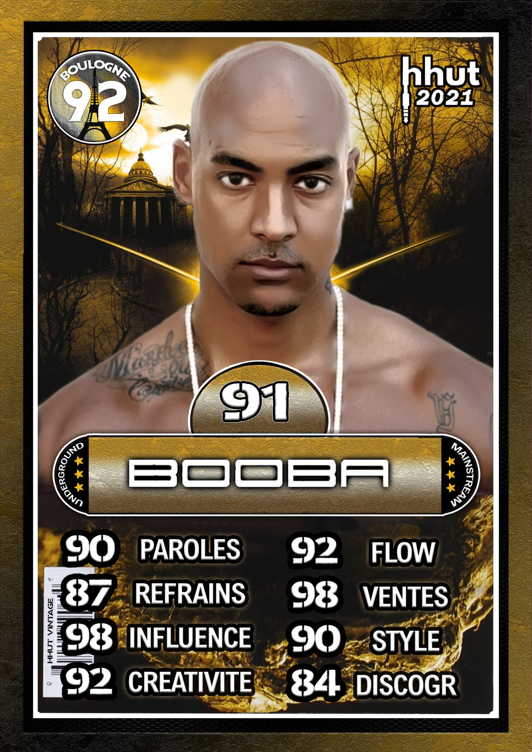 Booba - Panthéon