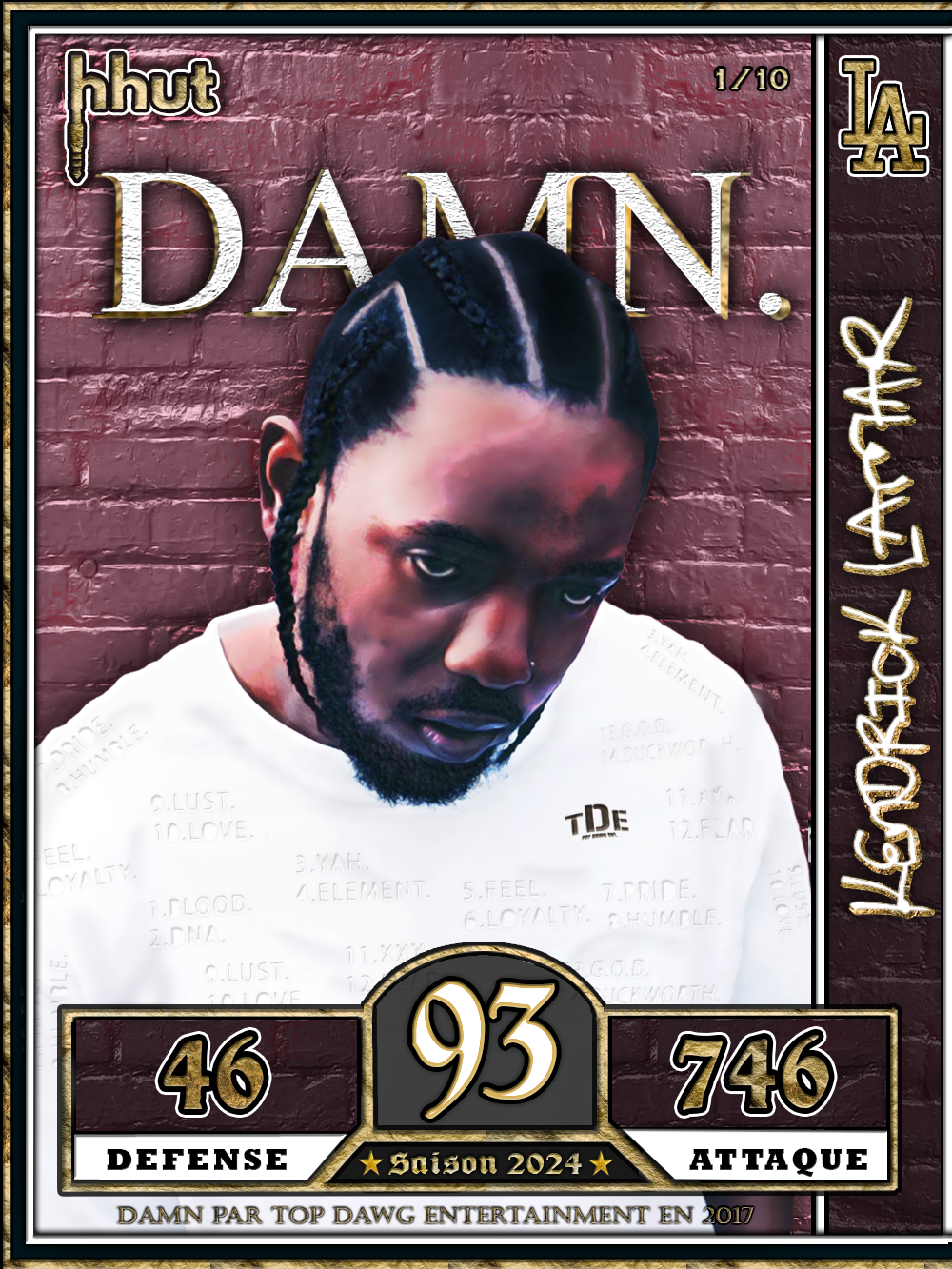 Kendrick Lamar - Damn