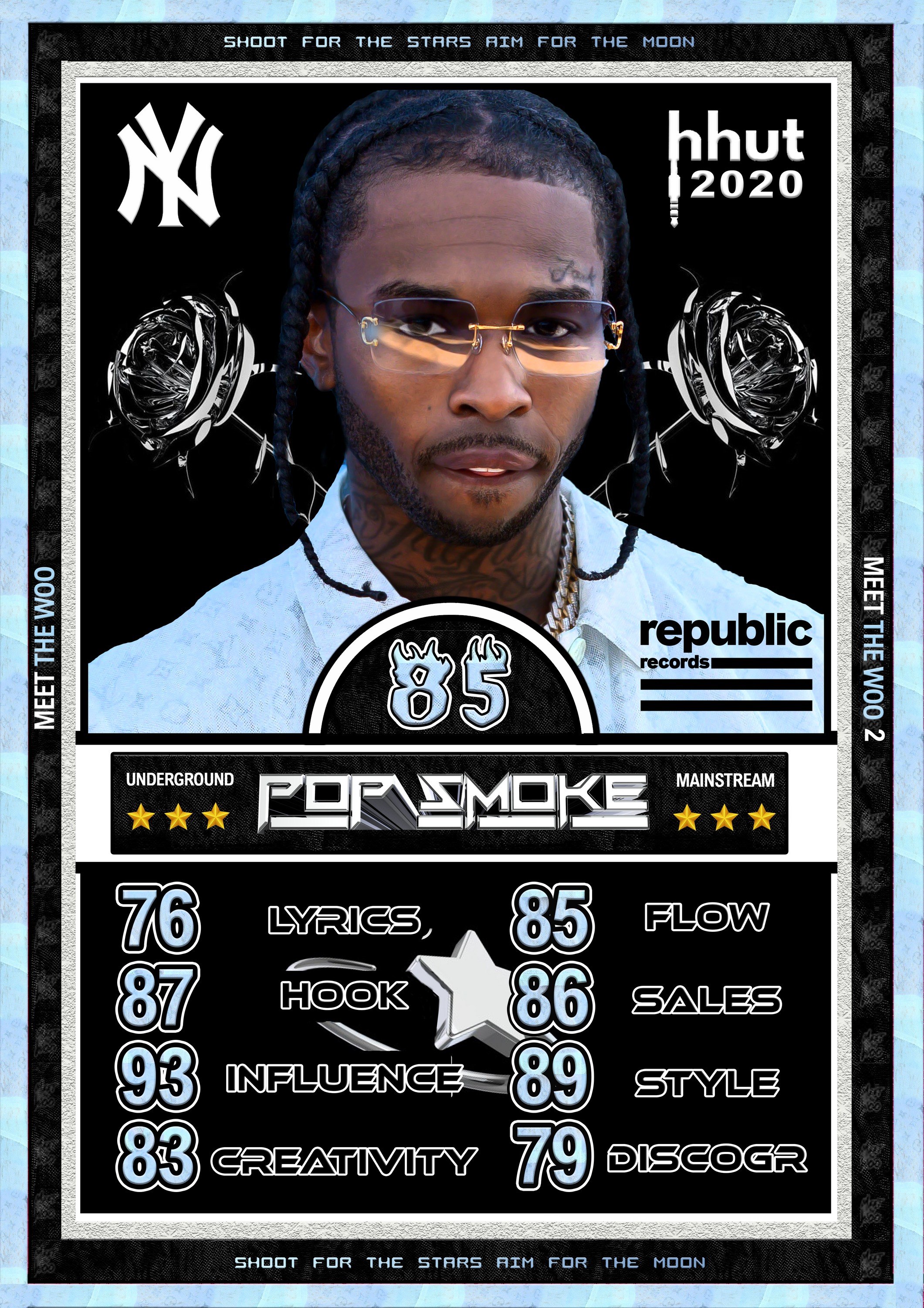 Pop Smoke - Shoot for the stars Aim for the Moon