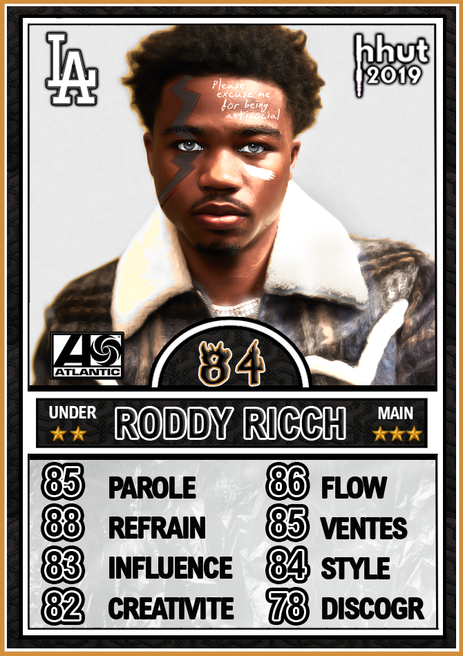 Roddy Ricch - Please Excuse Me for Being Antisocial