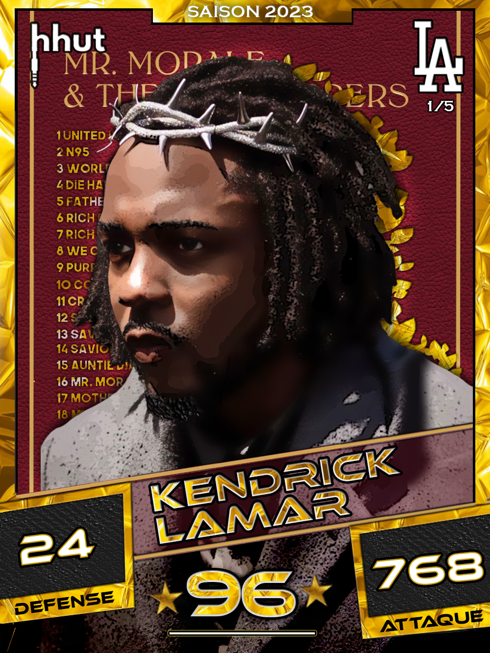 Kendrick Lamar - Mr Morale & The Big Stepper Award 2022