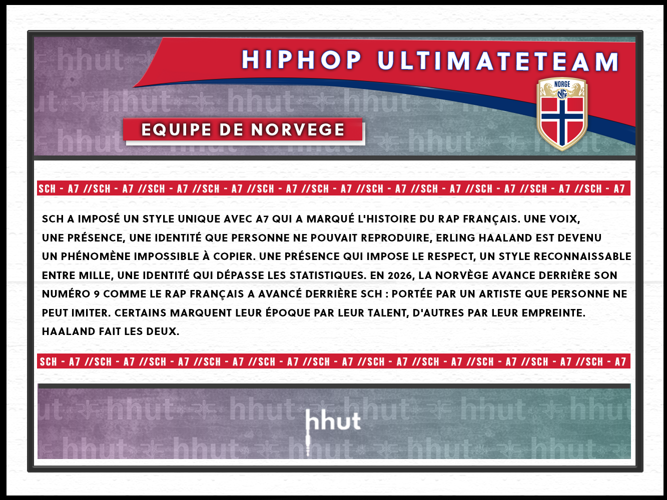 Norvege : Haaland x Sch (A7)