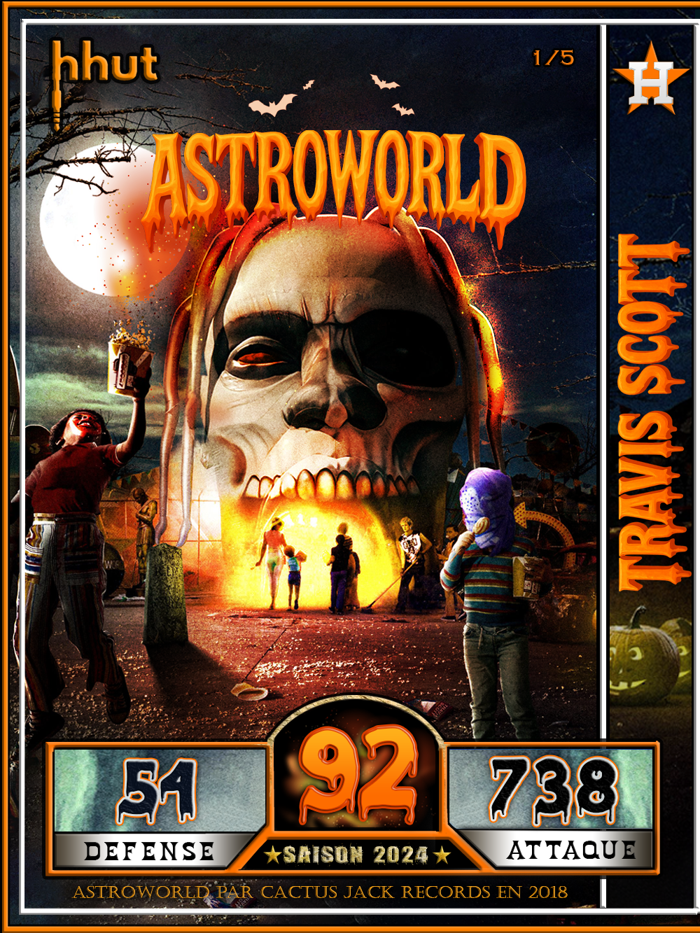 Travis Scott - Astroworld Halloween edition