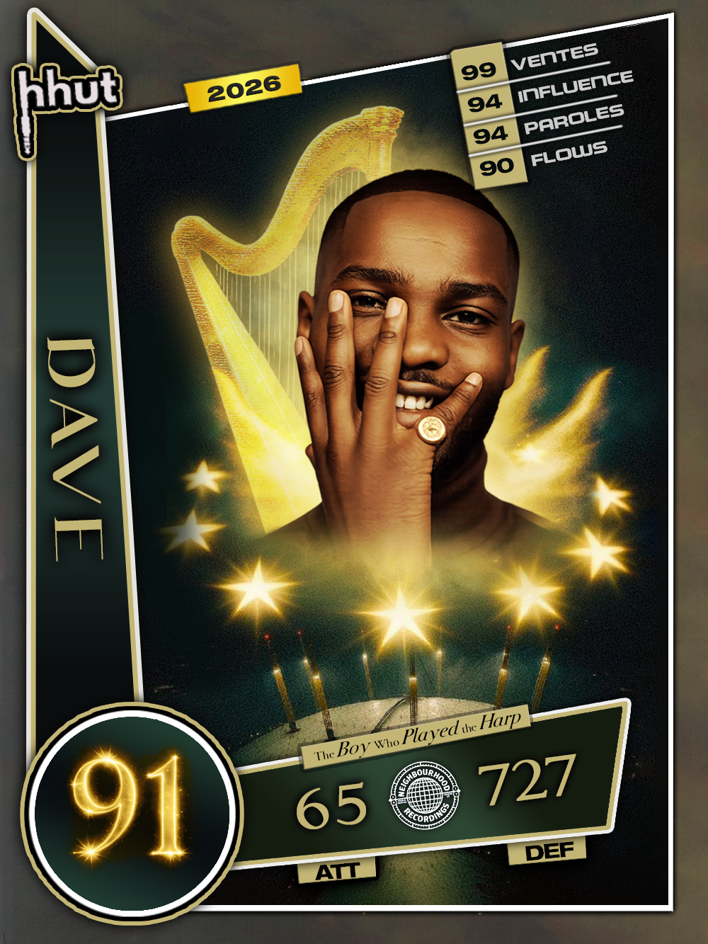 Dave - The boy who played the harp