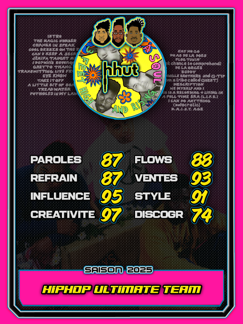 De La Soul - 3 Feet High and Rising