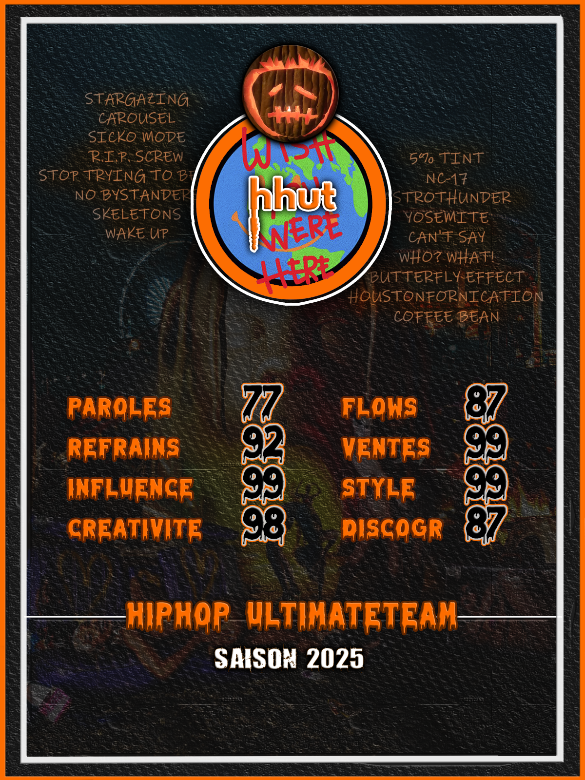 Travis Scott - Astroworld Halloween edition