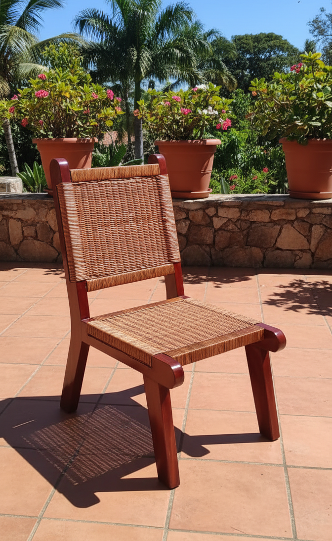 Silla clásica Caoba 