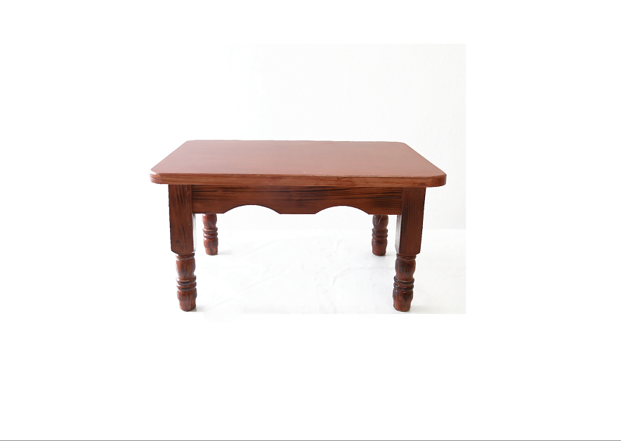 mesa de centro de pino 