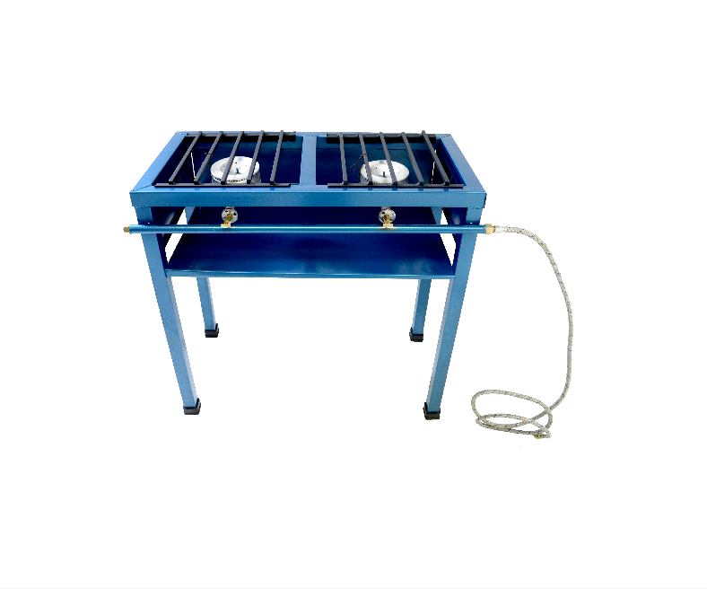 parrilla de 2 quemadores 