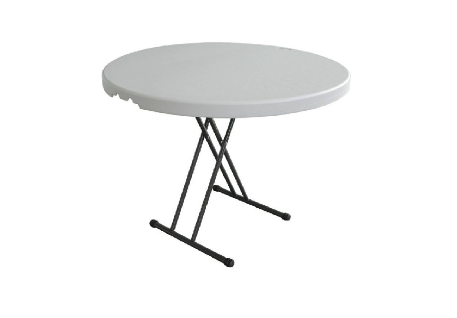 Mesa plegable redonda de 90 cm