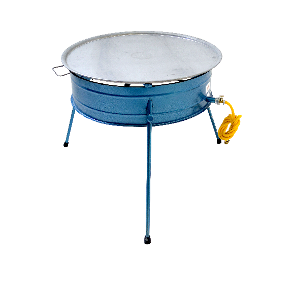 parrilla tipo tina mediana 