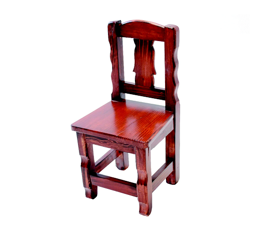 silla de pino chica