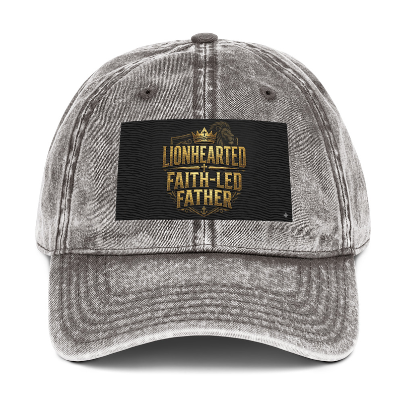 Lionhearted - Vintage Cotton Twill Cap