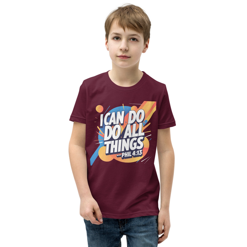 I can do all things - Youth Short Sleeve T-Shirt